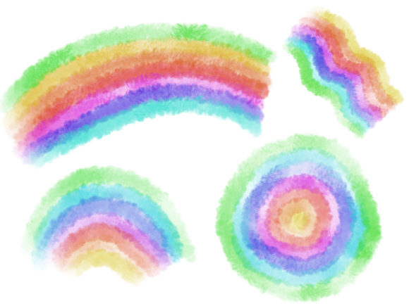 Rainbow Watercolor Embroidery Design Review