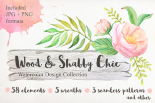Shabby Chic Watercolor Pack: Illustrations Review