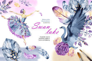 Watercolor Swan Lake: Elegant Illustrations Review