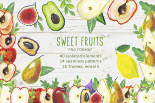 Watercolor Sweet Fruits Illustrations Review