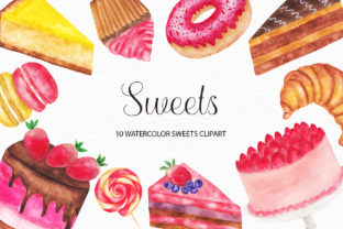 Watercolor Sweets Illustrations Review